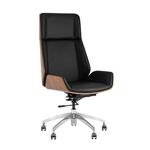 Кресло руководителя TopChairs Crown SN черный | Интернет магазин мебели и декора LifeDekor