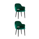 Стул Венера диамант NEW, велюр изумрудный NP (набор 2шт) | Интернет магазин мебели и декора LifeDekor