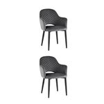 Стул Венера диамант NEW, велюр серый NP (набор 2 шт) | Интернет магазин мебели и декора LifeDekor