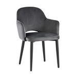 Стул Венера NEW, велюр серый NP | Интернет магазин мебели и декора LifeDekor