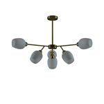 Люстра потолочная Moderli V10820-6C Cassy | Интернет магазин мебели и декора LifeDekor