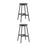 Стул барный Knobb черный 2 шт | Интернет магазин мебели и декора LifeDekor