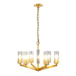 Люстра подвесная Moderli V11074-6P Brass | Интернет магазин мебели и декора LifeDekor