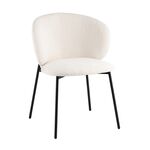 Стул Блейз букле белый | Интернет магазин мебели и декора LifeDekor