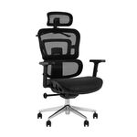 Кресло офисное TopChairs Techno Professional черный | Интернет магазин мебели и декора LifeDekor