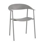 Стул Eila пластик серый | Интернет магазин мебели и декора LifeDekor