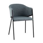 Стул обеденный Carmel голубой | Интернет магазин мебели и декора LifeDekor