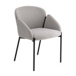 Стул обеденный Melia светло-серый | Интернет магазин мебели и декора LifeDekor