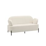 Диван Кэнди ткань букле белый | Интернет магазин мебели и декора LifeDekor