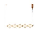 Светильник подвесной светодиодный Moderli V11357-PL Eloise | Интернет магазин мебели и декора LifeDekor