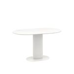 Стол обеденный Mystery 130х80 см белый керамика | Интернет магазин мебели и декора LifeDekor