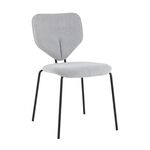 Стул обеденный Masey серый | Интернет магазин мебели и декора LifeDekor