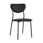 Стул обеденный Minnie чёрный | Интернет магазин мебели и декора LifeDekor