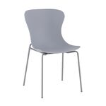 Стул Shaya пластик серый | Интернет магазин мебели и декора LifeDekor
