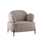 Кресло Кэнди ткань букле капучино | Интернет магазин мебели и декора LifeDekor