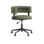 Стул офисный Ponty зелёный чёрные ножки | Интернет магазин мебели и декора LifeDekor