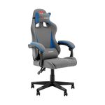 Кресло спортивное TopChairs Phantom серо-голубой | Интернет магазин мебели и декора LifeDekor