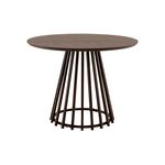 Стол обеденный Daphne 100*75 см орех | Интернет магазин мебели и декора LifeDekor