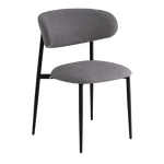 Стул Килиан велюр серый | Интернет магазин мебели и декора LifeDekor