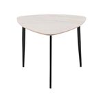 Журнальный столик Alara светлая керамика | Интернет магазин мебели и декора LifeDekor