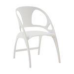 Стул складной Liara пластик белый | Интернет магазин мебели и декора LifeDekor