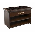 Обувница Патриция (орех/каретная стяжка/oregon perl-120) Вис | Интернет магазин мебели и декора LifeDekor