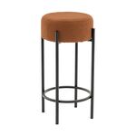 Стул барный Беккет букле терракотовый | Интернет магазин мебели и декора LifeDekor