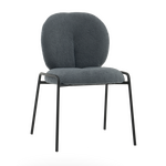 Стул Моллек букле темно-серый | Интернет магазин мебели и декора LifeDekor