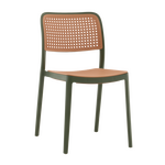 Стул Yona пластиковый зелёный | Интернет магазин мебели и декора LifeDekor