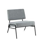 Кресло Теллинг шенилл серо-синий | Интернет магазин мебели и декора LifeDekor