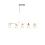 Люстра подвесная Moderli V11688-5P Prismique | Интернет магазин мебели и декора LifeDekor