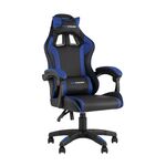 Кресло спортивное TopChairs Shadow черно-синий | Интернет магазин мебели и декора LifeDekor