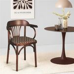 Стул Венский мягкий (темный тон, ткань 3 brown) | Интернет магазин мебели и декора LifeDekor