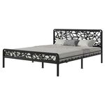 Кровать КМД 16 ОРИОН 140 черный | Интернет магазин мебели и декора LifeDekor