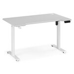 Компьютерный стол Маркос 120х75 тауп / белый | Интернет магазин мебели и декора LifeDekor