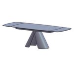 Стол CALDERON 180 TL-137  матовый, испанская керамика / брашированный каркас, цвет медный, ®DISAUR | Интернет магазин мебели и декора LifeDekor