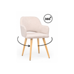 Стул деревянный Эолин 360 латте (glory 10) / светлое дерево | Интернет магазин мебели и декора LifeDekor