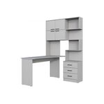 Компьютерный стол Эльброни левый шиншилла серая | Интернет магазин мебели и декора LifeDekor