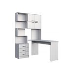 Компьютерный стол Эльброни правый белый | Интернет магазин мебели и декора LifeDekor