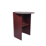 Журнальный столик Floire металл бордовый | Интернет магазин мебели и декора LifeDekor