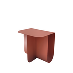 Журнальный столик Laure металл красный | Интернет магазин мебели и декора LifeDekor