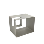 Журнальный столик Viwa металл светло-серый | Интернет магазин мебели и декора LifeDekor