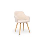 Стул деревянный Инфини латте (ocean 003) / светлое дерево | Интернет магазин мебели и декора LifeDekor