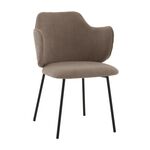 Стул Джиннет NEW велюр капучино | Интернет магазин мебели и декора LifeDekor