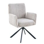 Стул DikLine 6827 т.к Бежевая Velo 30, опоры черные | Интернет магазин мебели и декора LifeDekor