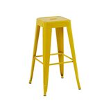 Стул барный TOLIX желтый глянцевый KD | Интернет магазин мебели и декора LifeDekor