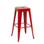 Стул барный TOLIX красный глянцевый KD | Интернет магазин мебели и декора LifeDekor