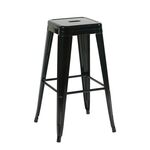 Стул барный TOLIX черный глянцевый KD | Интернет магазин мебели и декора LifeDekor