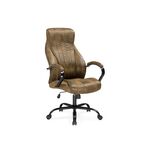 Офисное кресло Raker коричневый / черный | Интернет магазин мебели и декора LifeDekor