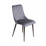 Стул Patrik, бархат серый 27 | Интернет магазин мебели и декора LifeDekor